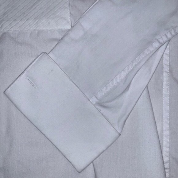 Sartoria Asa man white button down slim fit dress shirt size Large - Picture 4 of 11